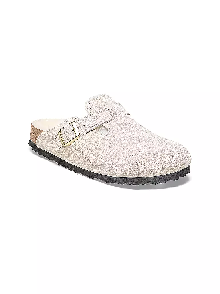 Birkenstock clogs white top
